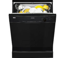 ZANUSSI  ZDF21001NA Full-size Dishwasher - Black